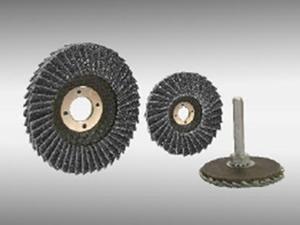 Silicon Carbide Arbor Flat Mini Flap Discs