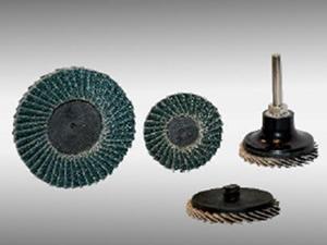 Zirconium Oxide Roloc Flat Mini Flap Discs