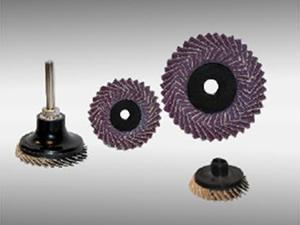 Aluminum Oxide Roloc Dish Flexi Mini Flap Discs