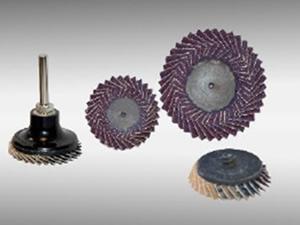 Aluminum Oxide Roloc Dish Flexi Mini Flap Discs