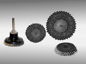 Silicon Carbide Roloc Dish Mini Flap Discs