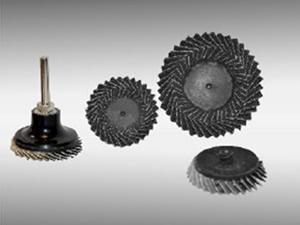 Silicon Carbide Roloc Dish Mini Flap Discs