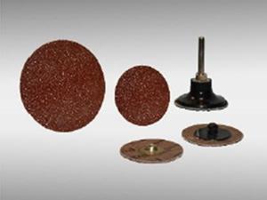 Aluminum Oxide Roloc Quick-Lok Fiber Discs